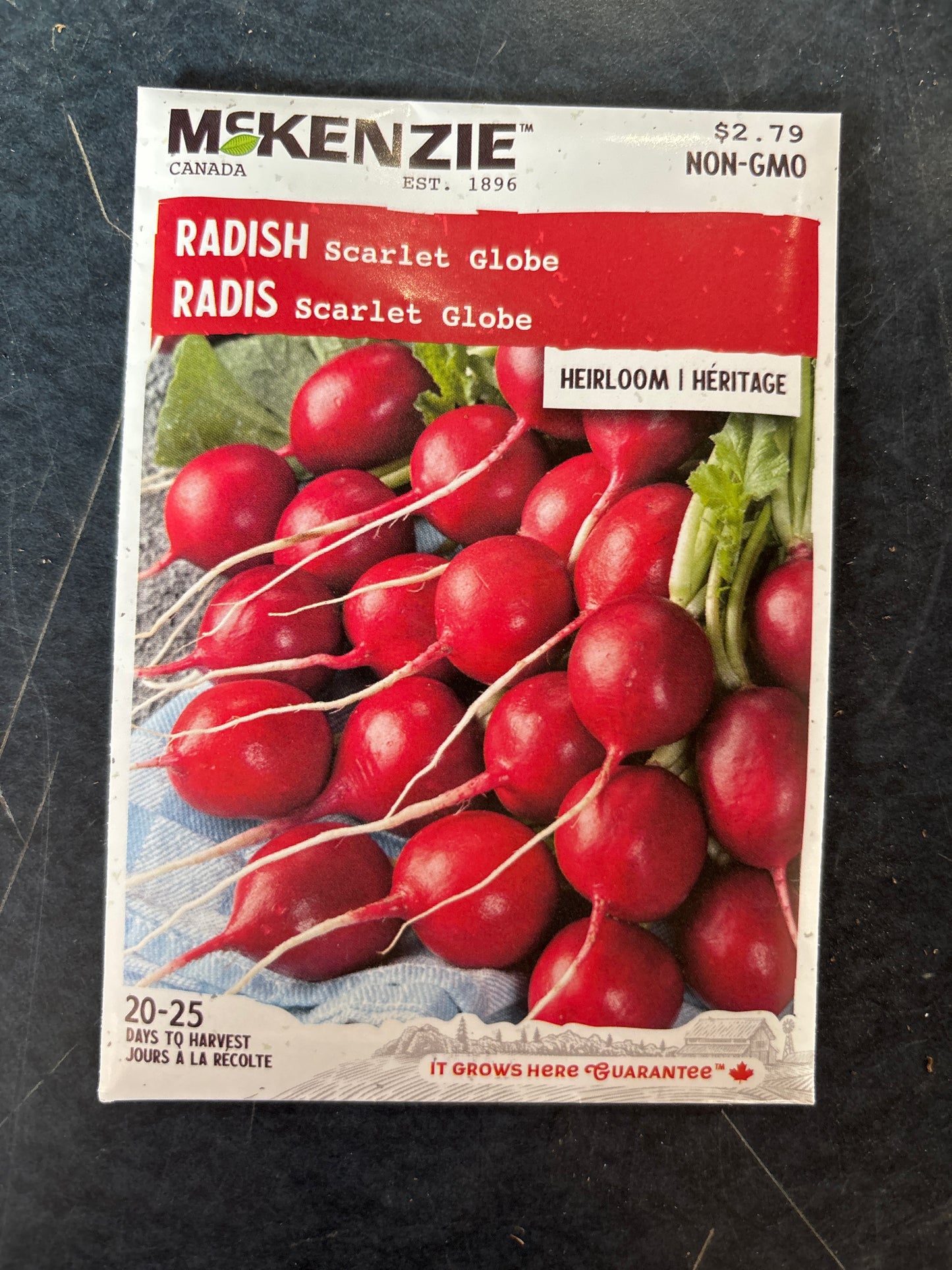 Scarlet Globe Radish Seed