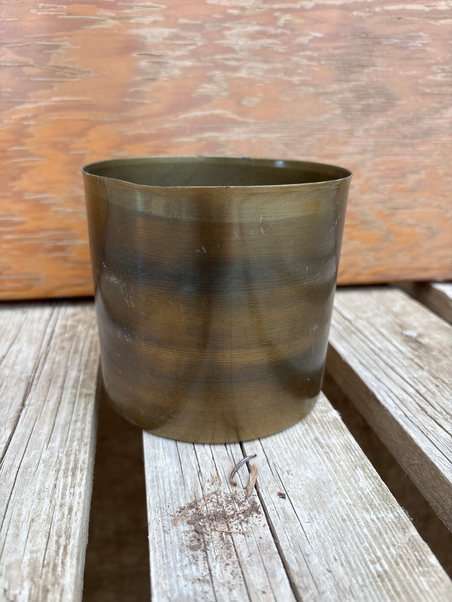 4 1/2” mini gold pot