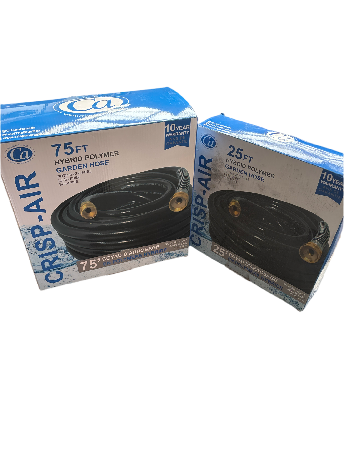 Crisp-air Hybrid Polymer Garden Hose