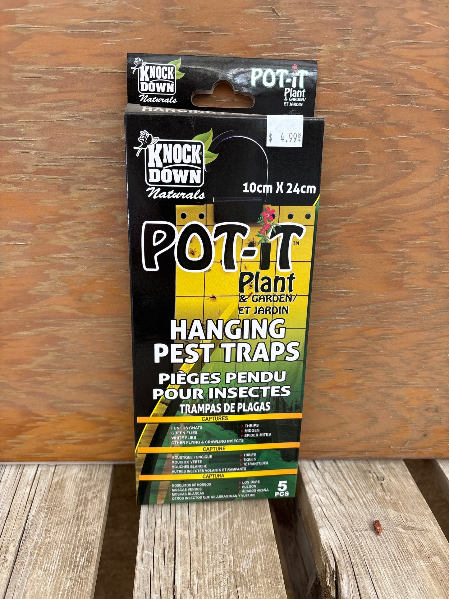Pot-it hanging pest traps