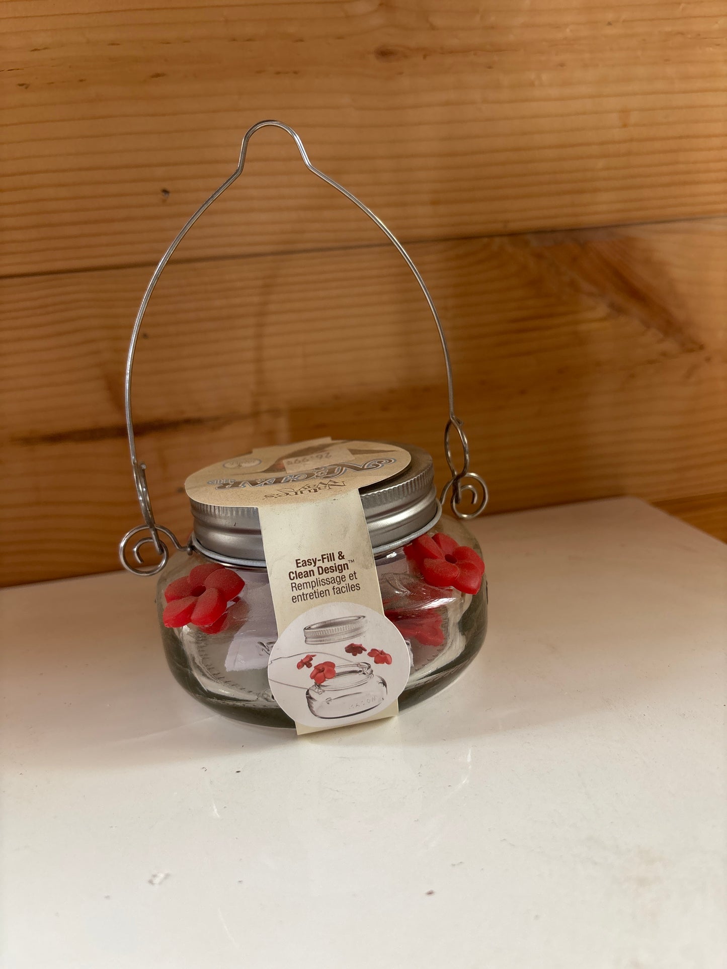 Nature’s Way nectar, hummingbird feeder