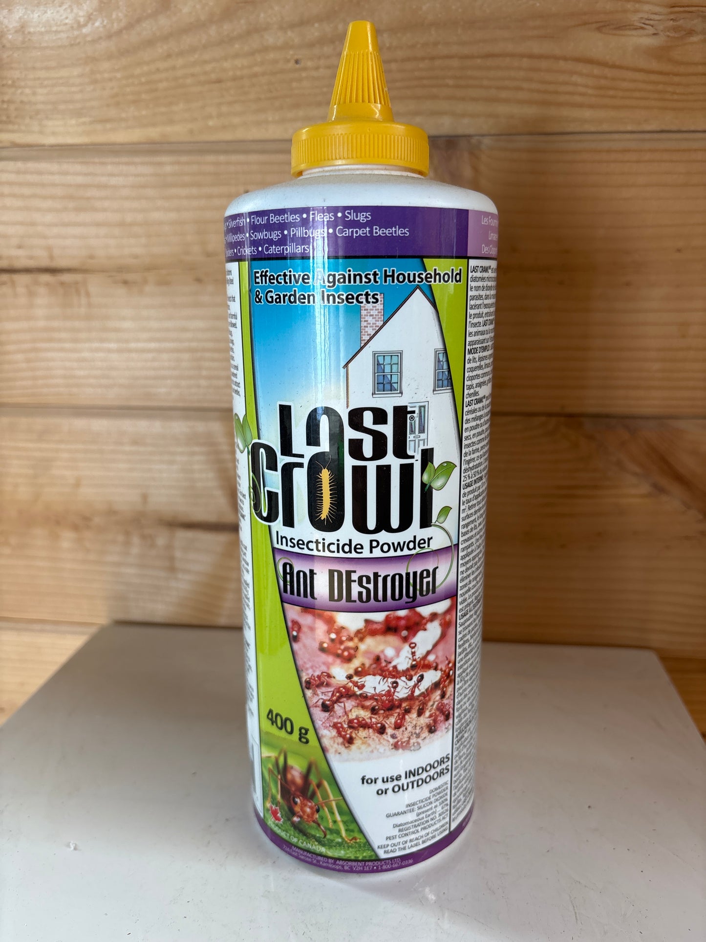 Last crawl, insecticide powder ant destroyer