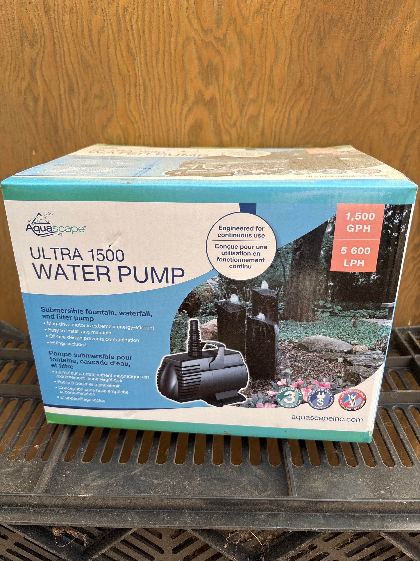 Aquascape ultra 1500 water pump