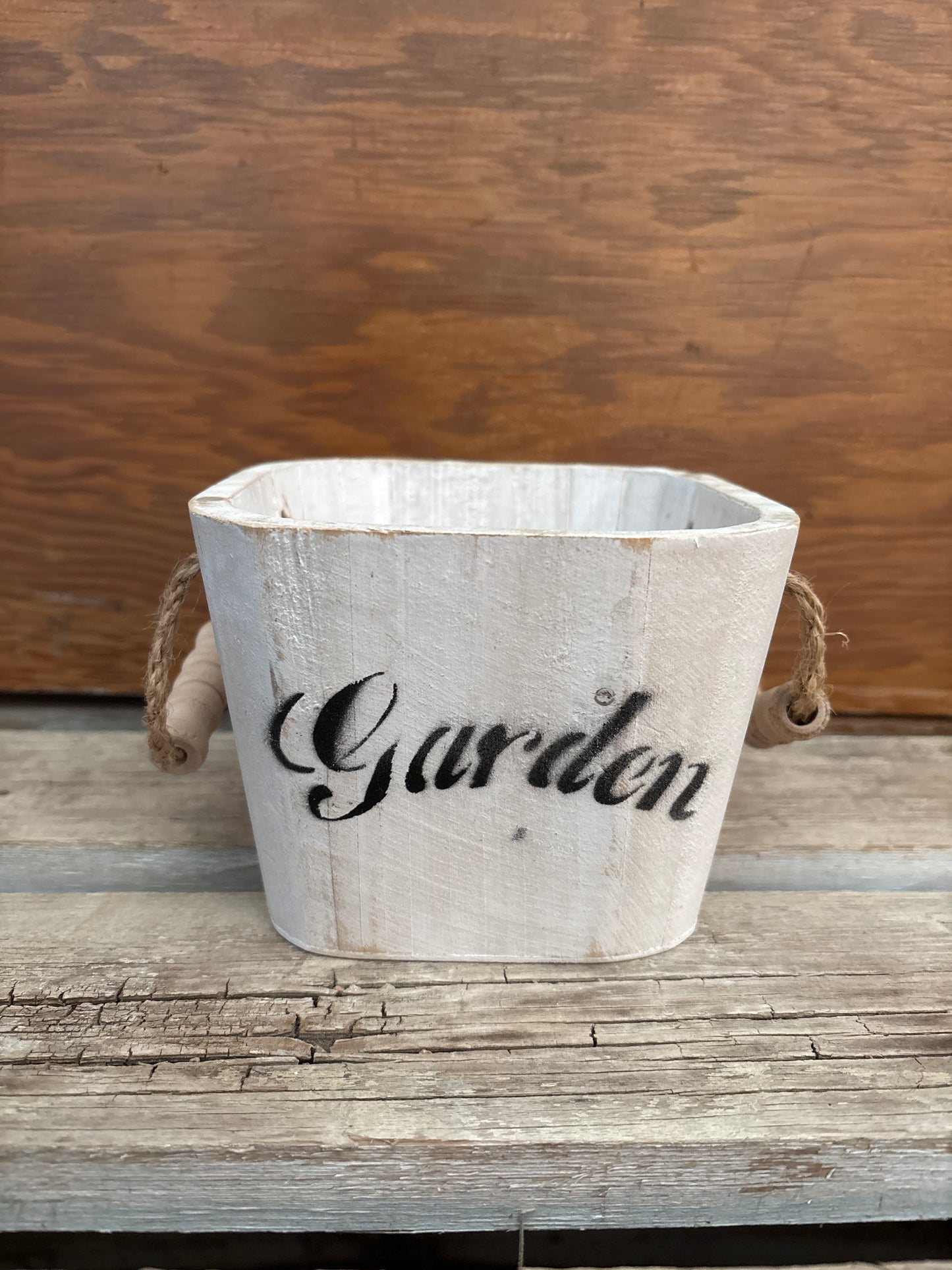 Carter Wooden Garden Pot