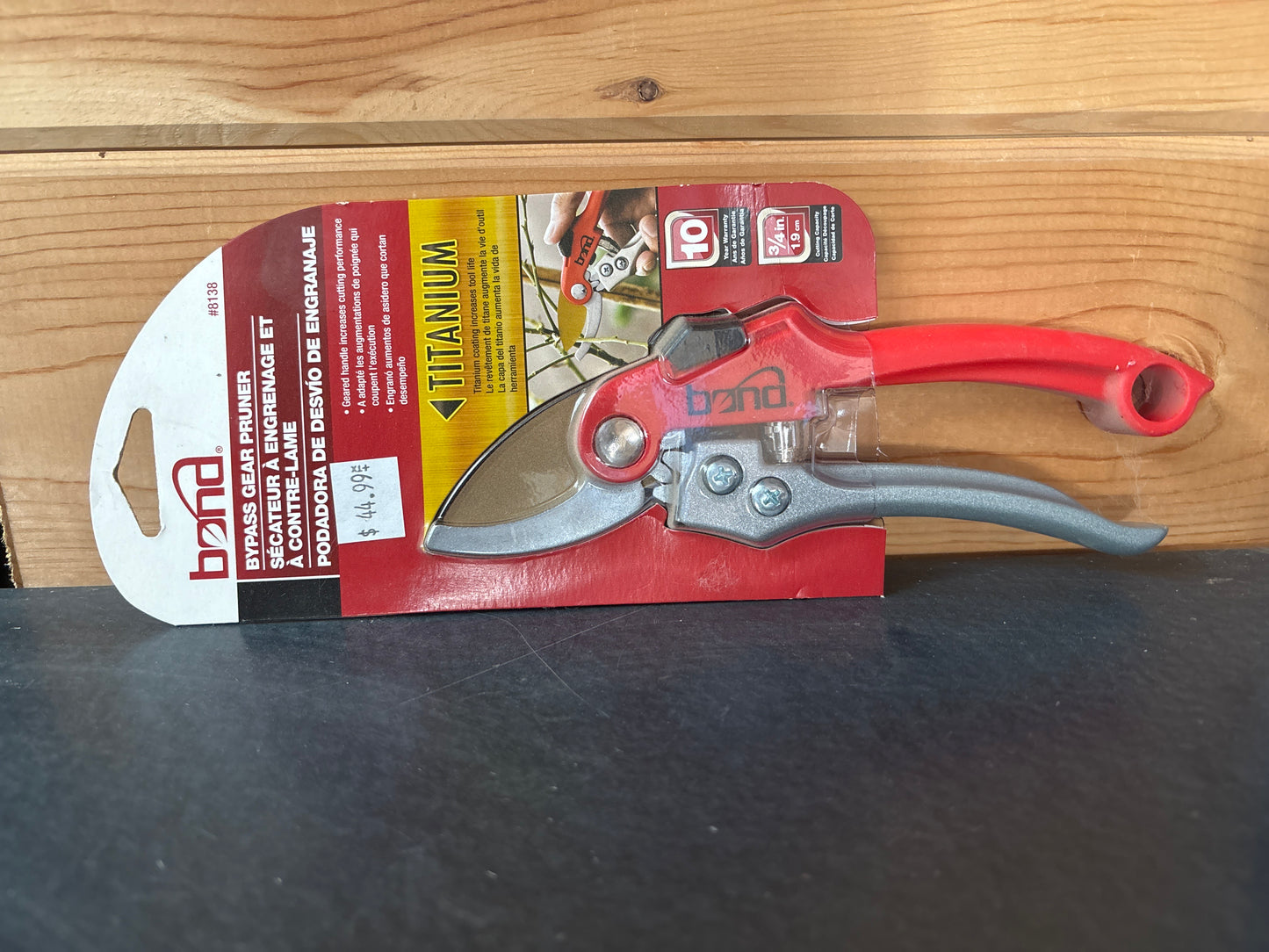 Bypass gear pruner