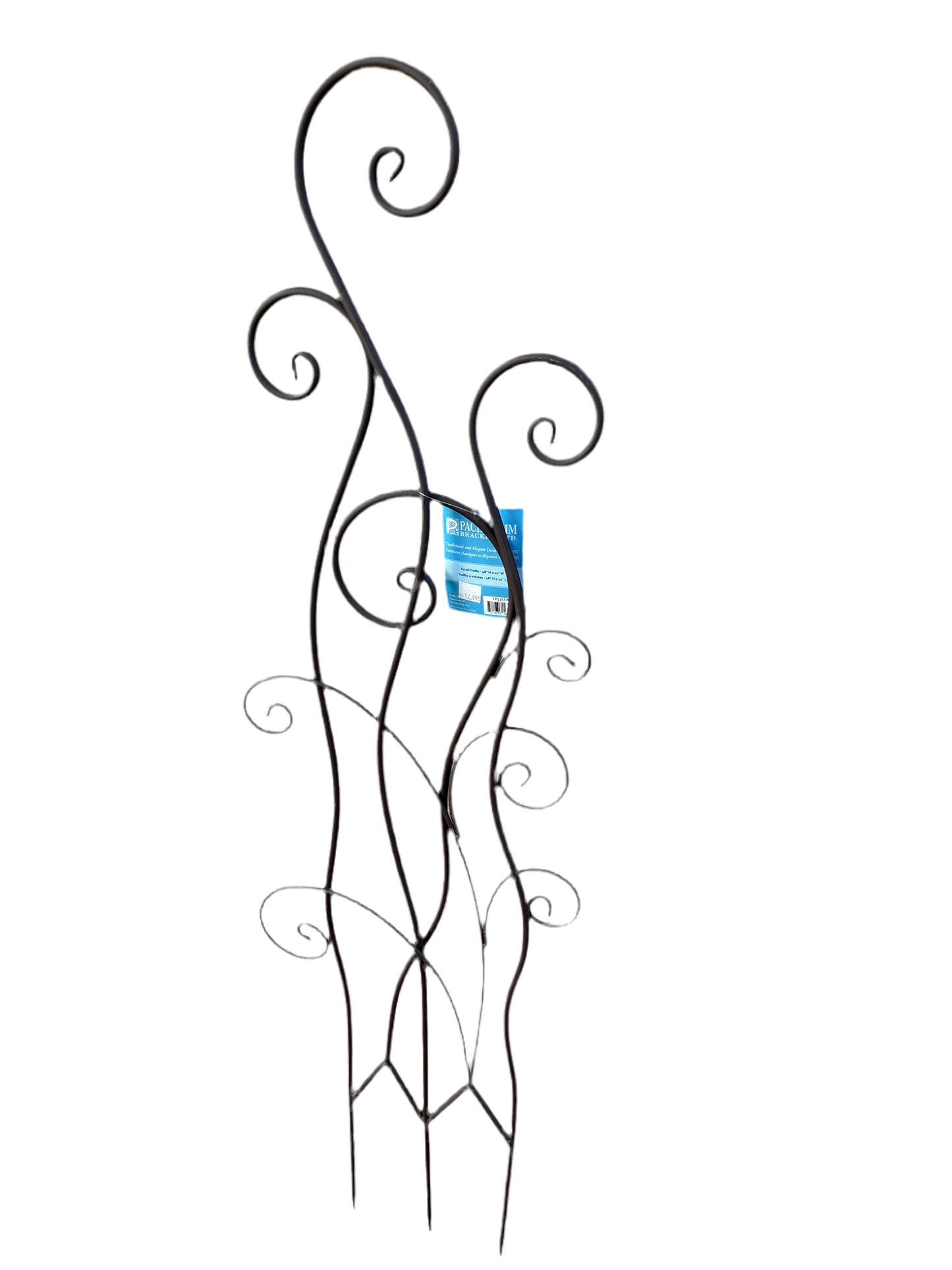 Scroll trellis