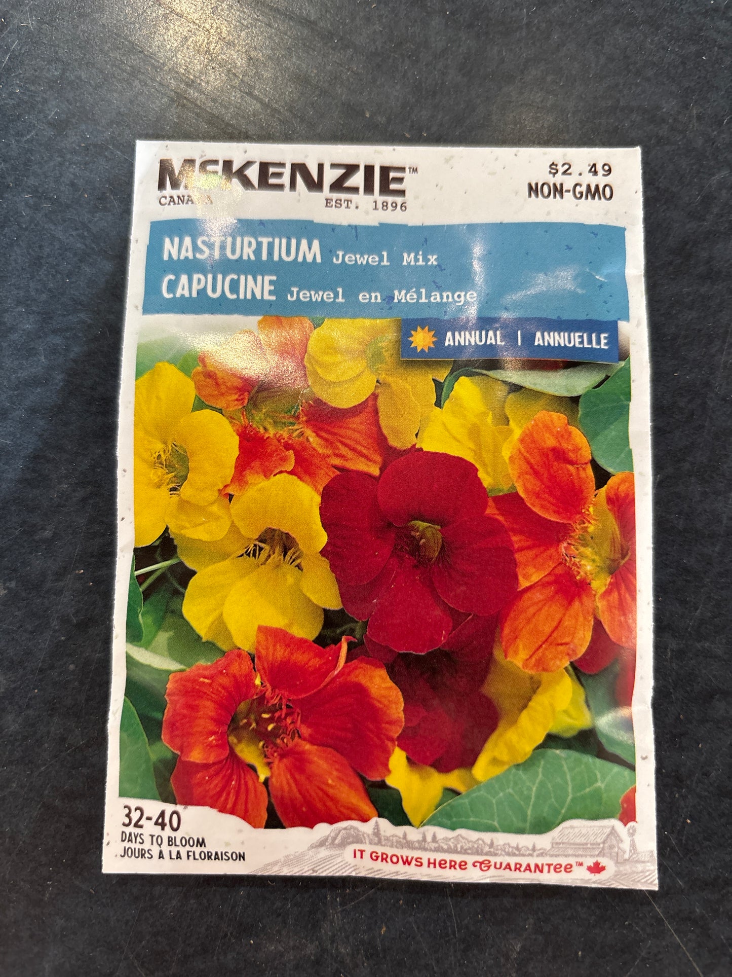 Jewel Mix Nasturtium Seed