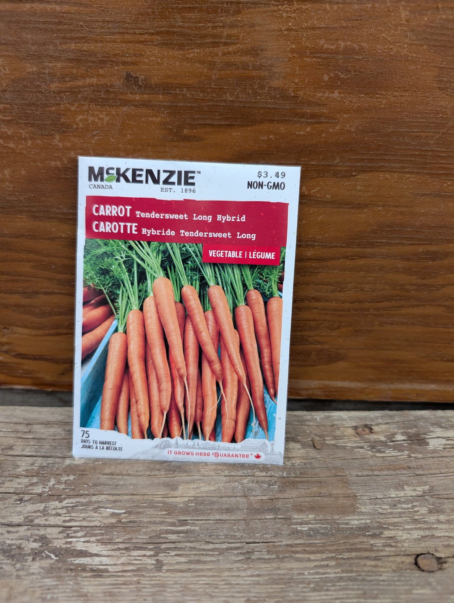 Tendersweet Long Hybrid Carrot