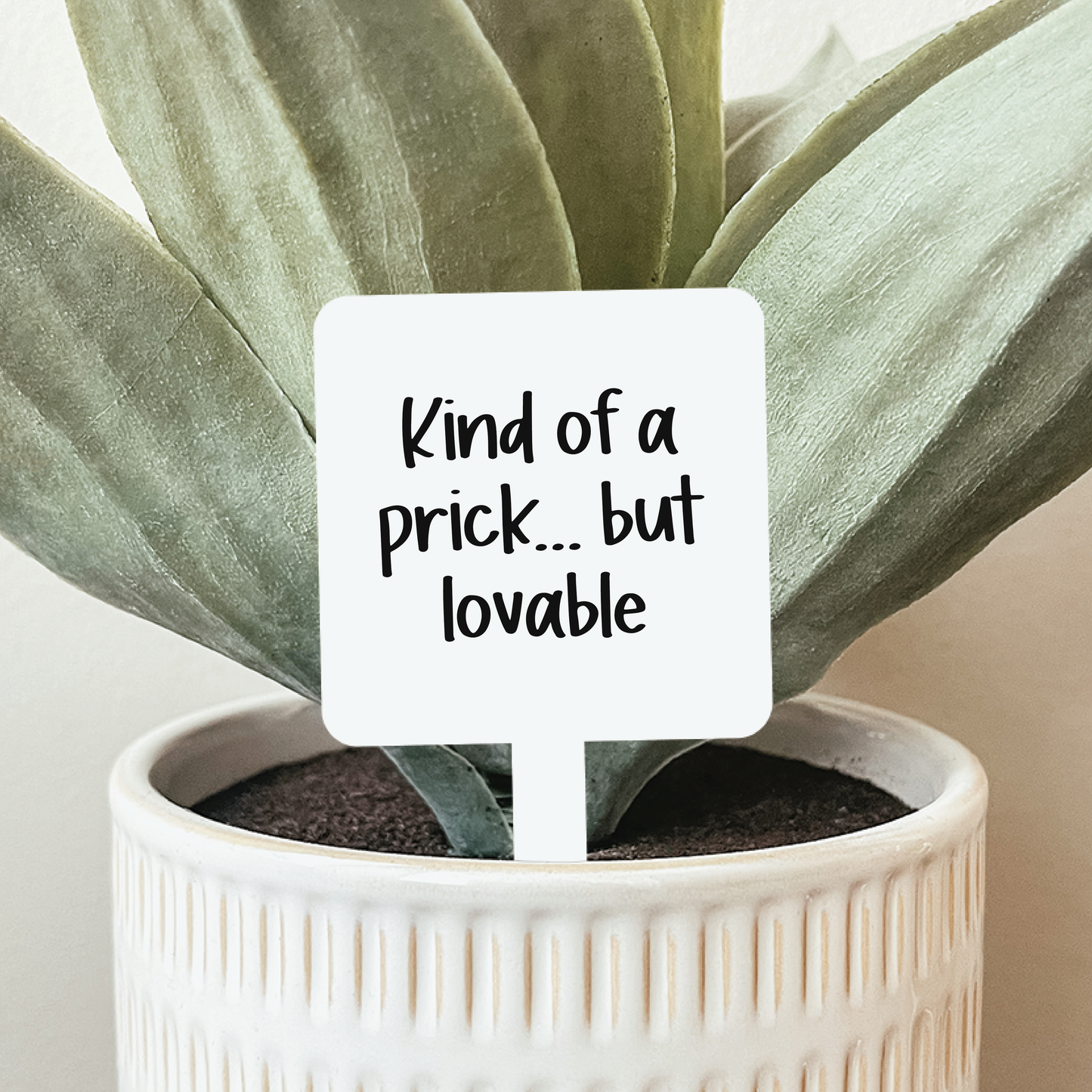 Kind Of A Prick But Lovable Plant Stake