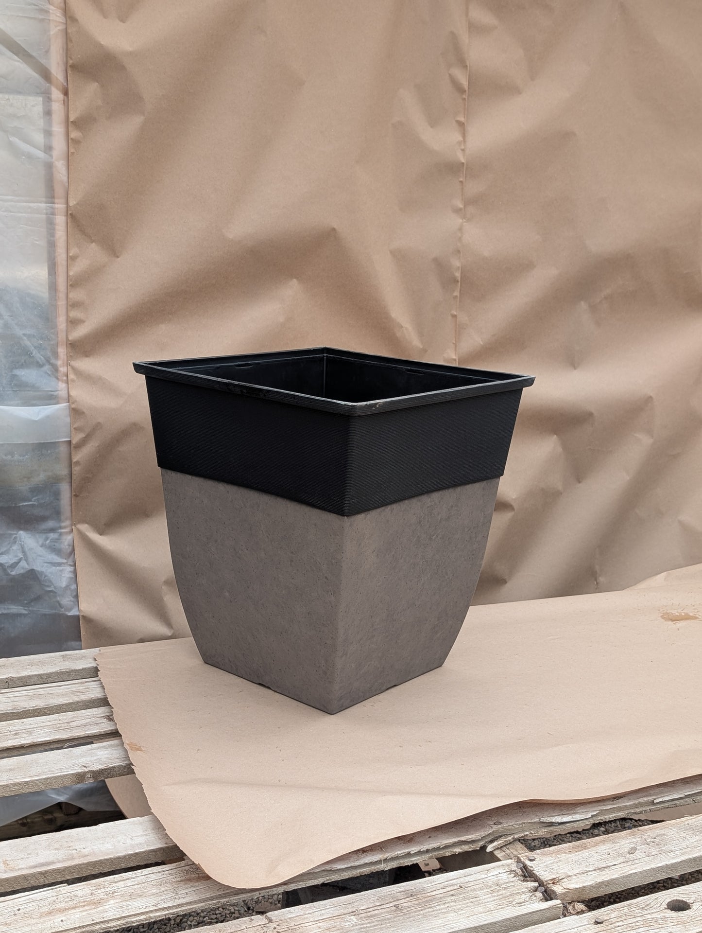 17" Hendrix Tall Square Planter