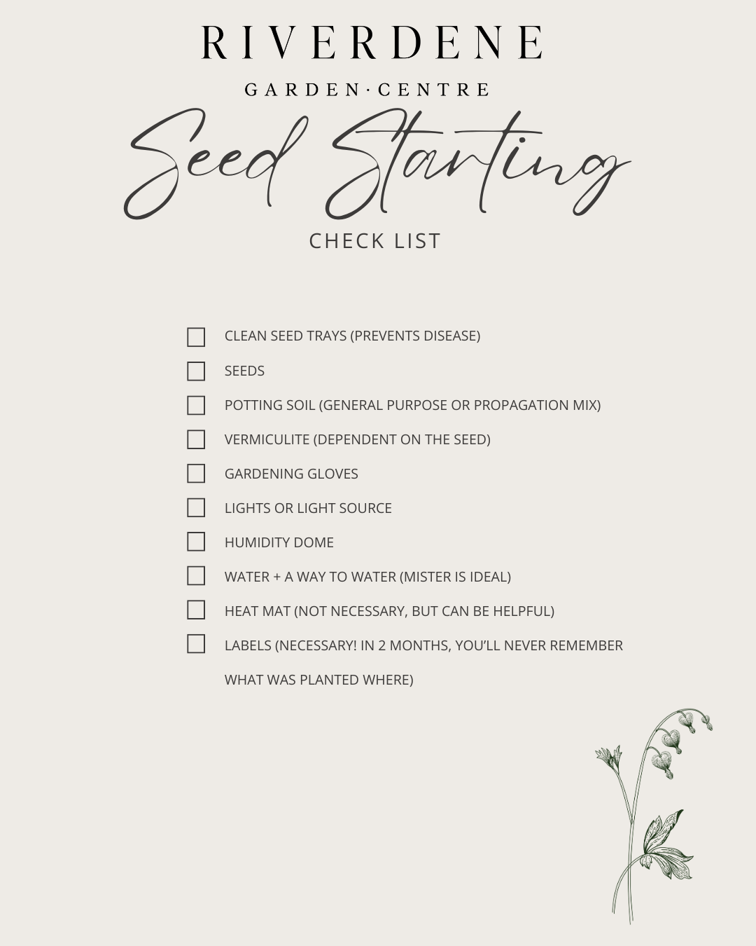 Seed Starting - Terms you Should Know