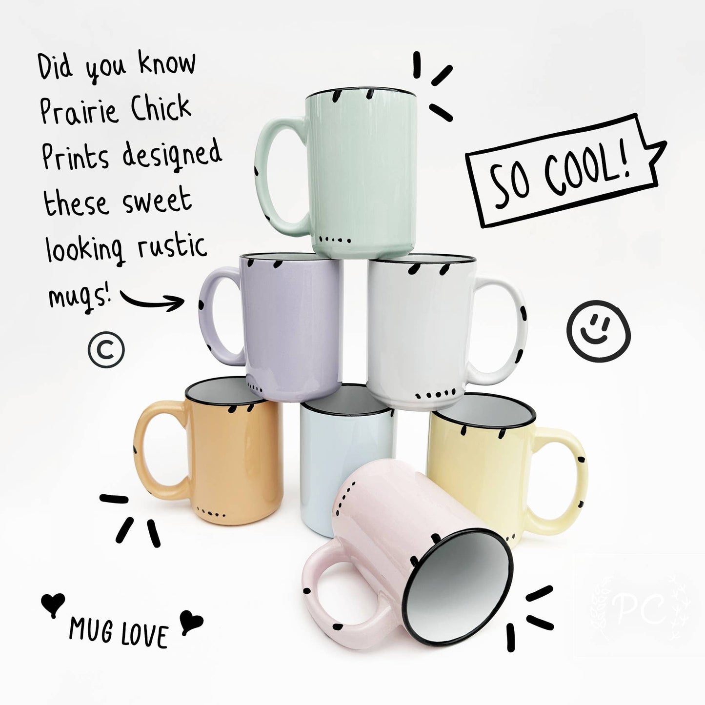 Let it snow | ceramic mug: Blue