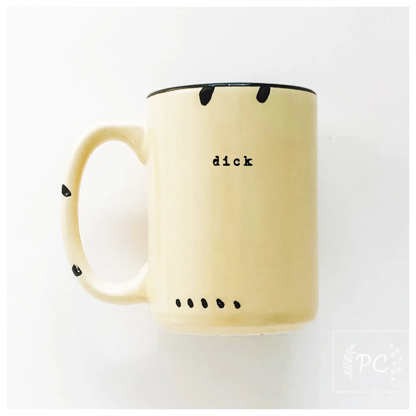 Dick | ceramic mug: Green