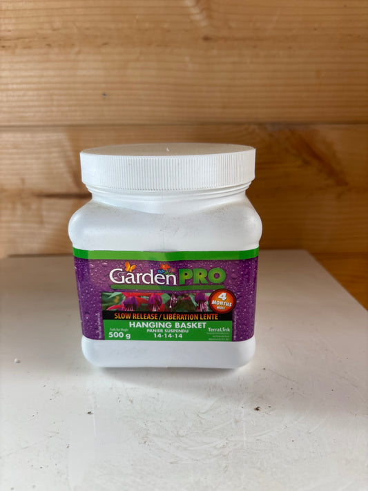 Garden pro hanging basket slow release