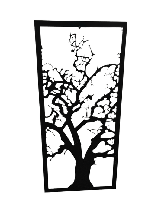 Tree metal wall art