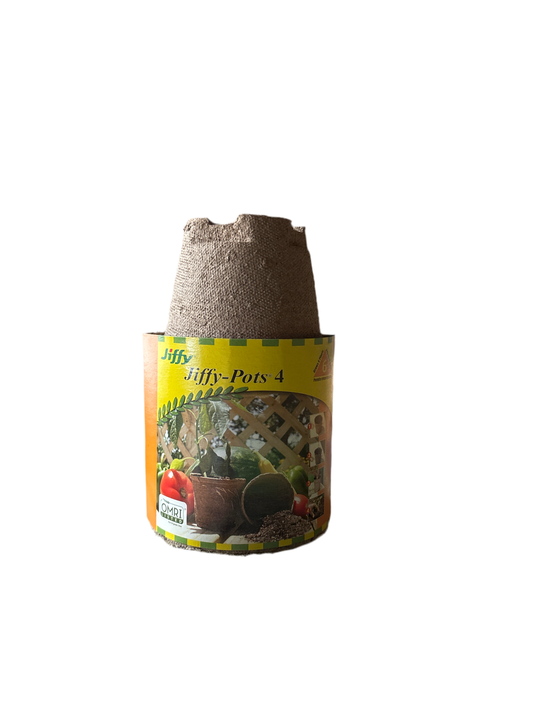4”  jiffy pots