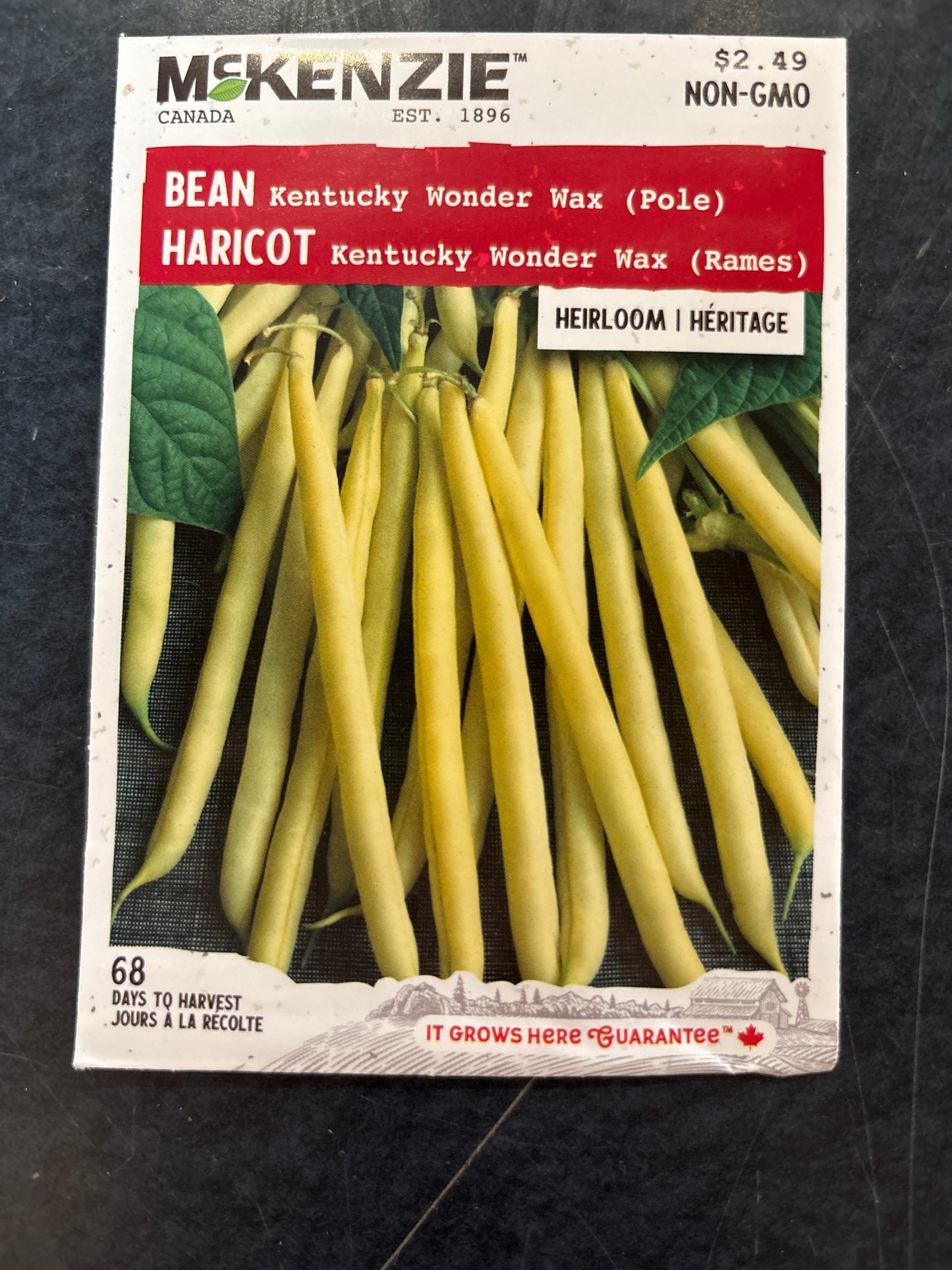 Kentucky Wonder Wax (pole) Beam Seed