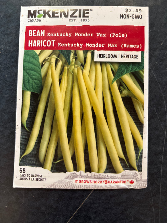 Kentucky Wonder Wax (pole) Beam Seed