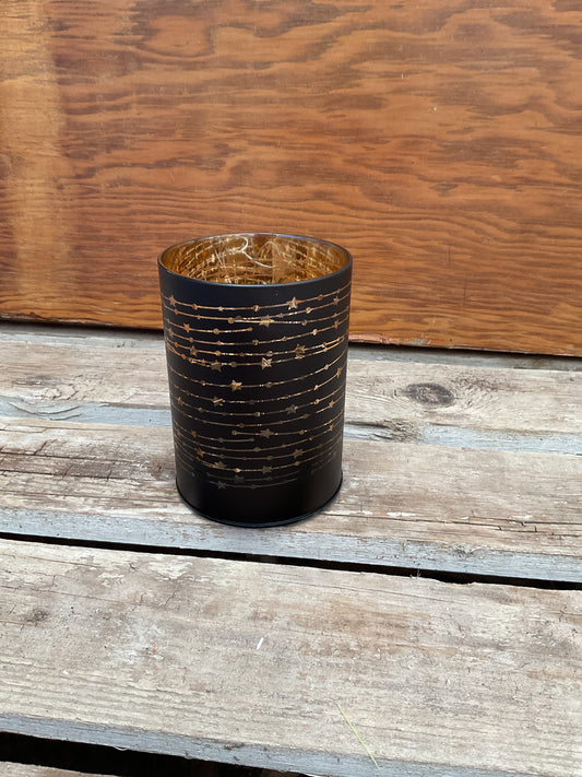 Silhouette Star LED Hurricane Lamp