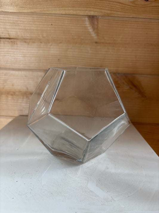 6 3/8” prism crystal bowl