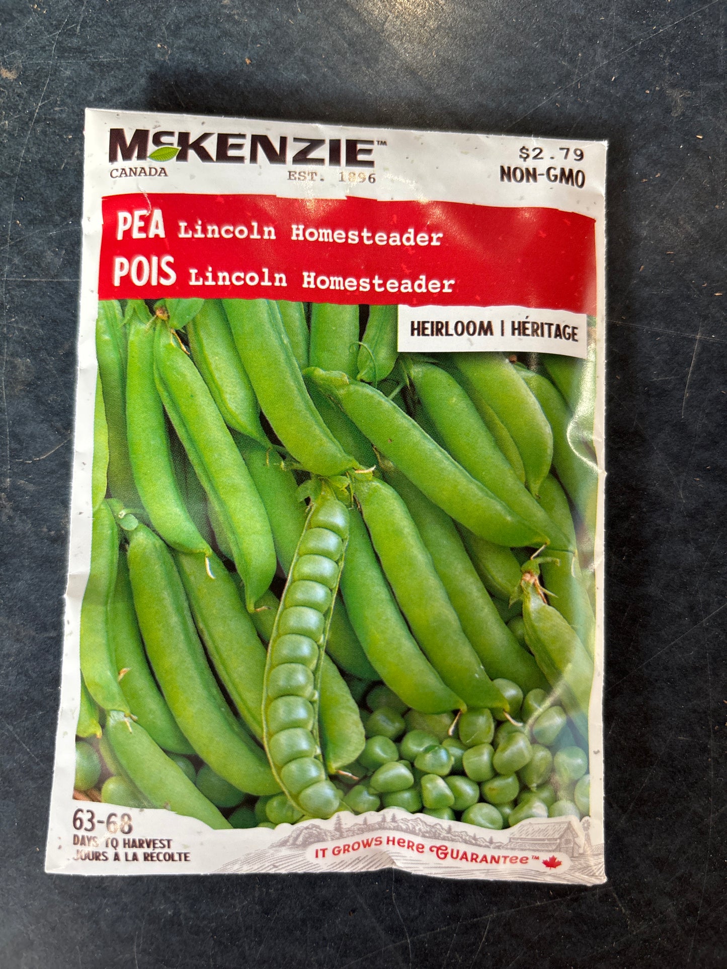 Lincoln Homesteader Pea Seed