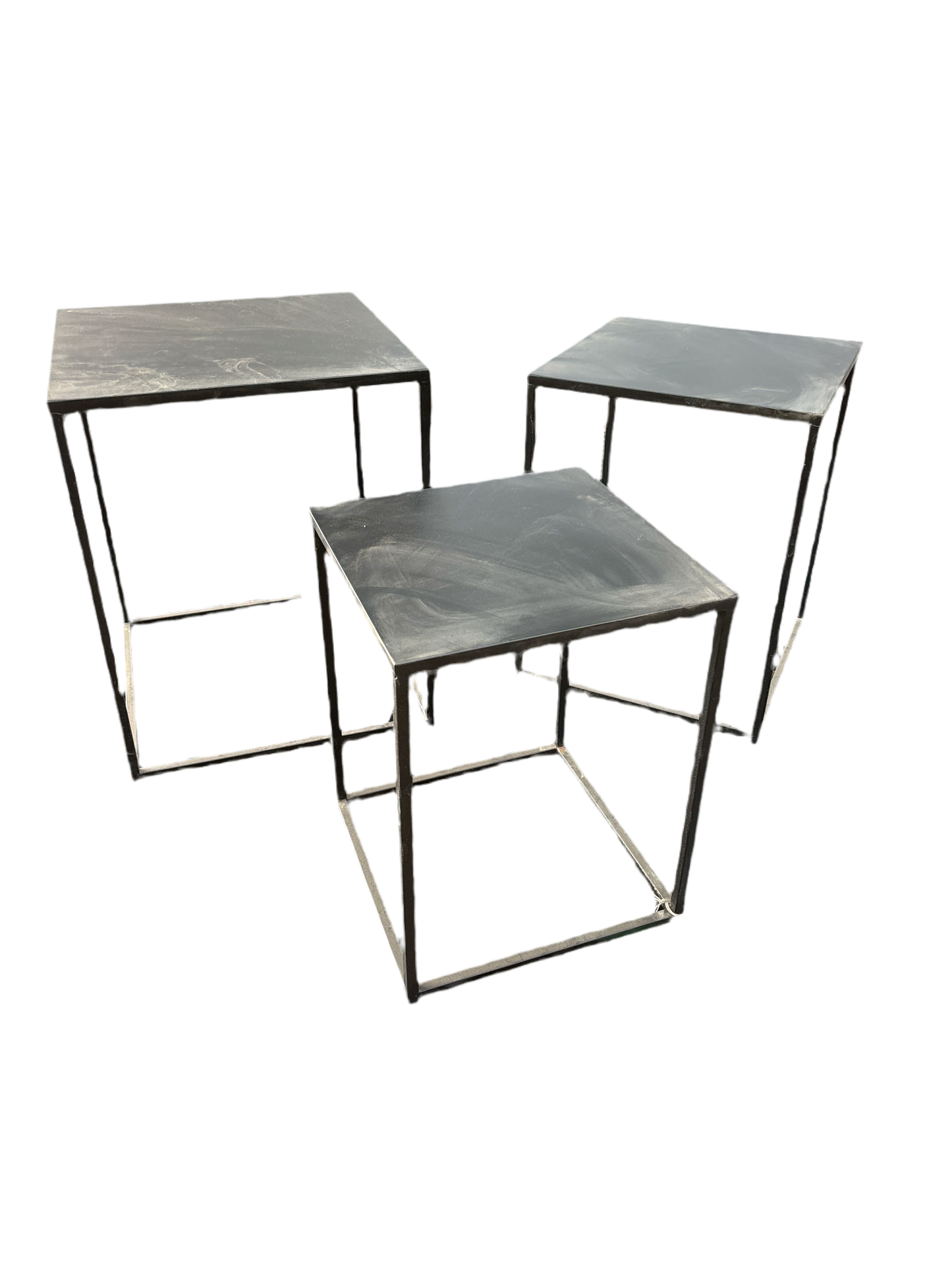 Contemporary Metal Tables / Plant Stand