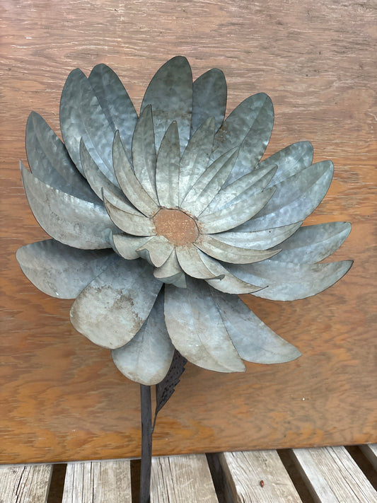 Metal Flower Stake