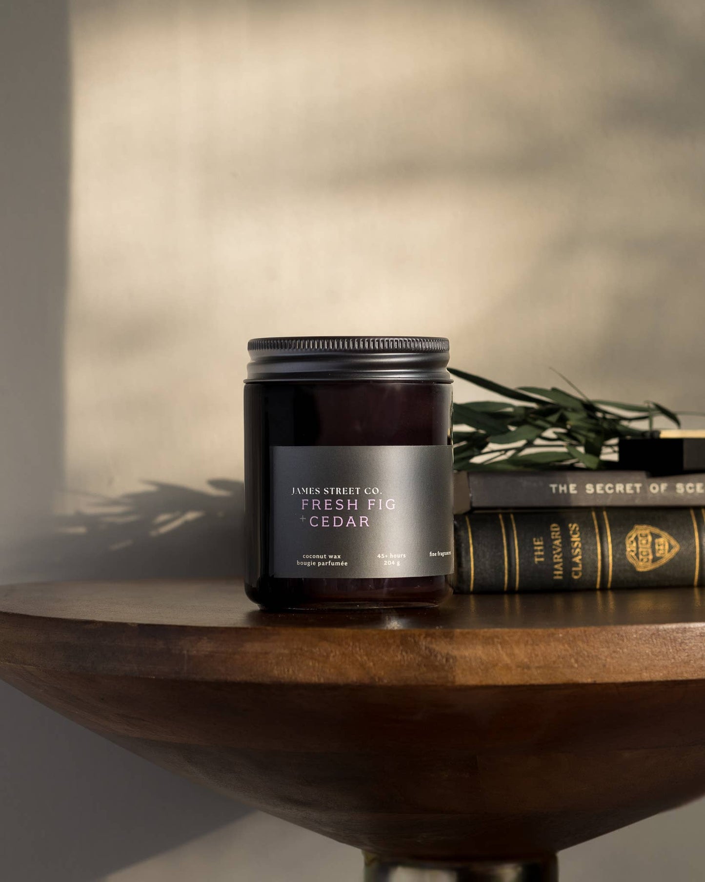 Fresh Fig + Cedar 8oz Candle 4oz Travel Candle: 4oz