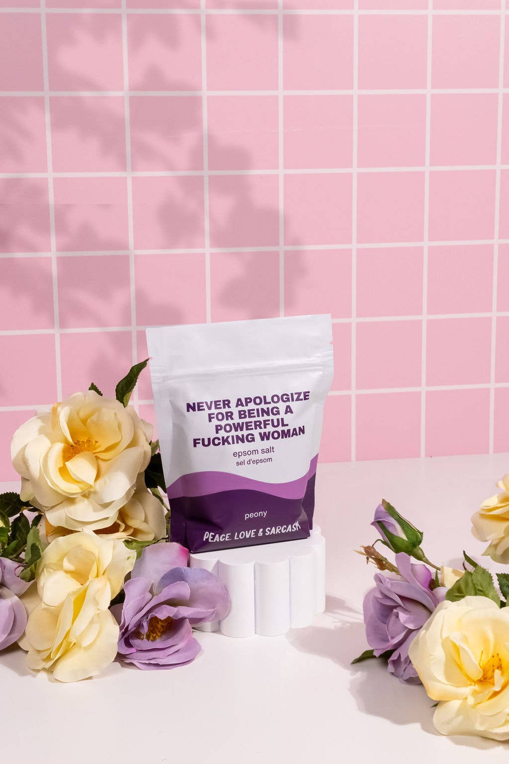 Never Apologize For Being A Powerful... Epsom Salt Bath Soak