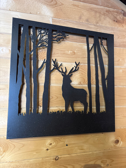 Elk Metal Wall Art