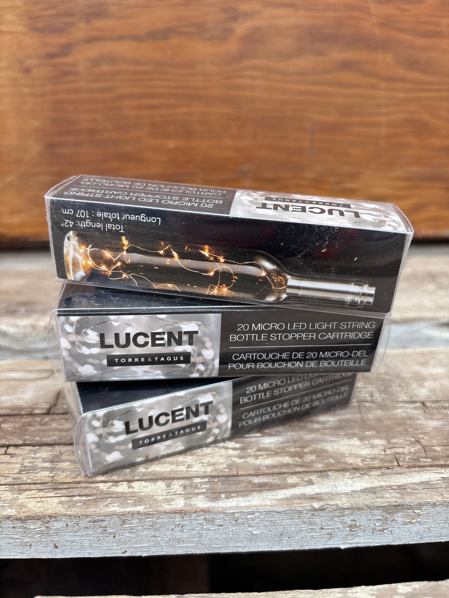 Lucent 20 Micro LED Light String Bottle Stopper Cartridge