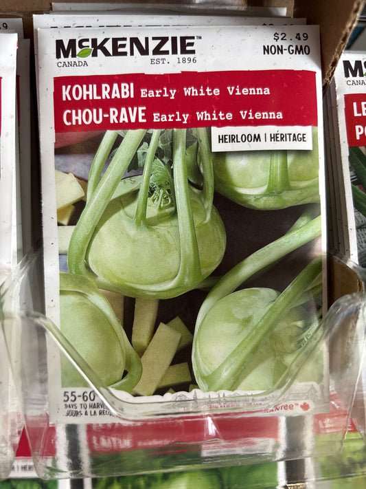 Kohlrabi Early White Vienna