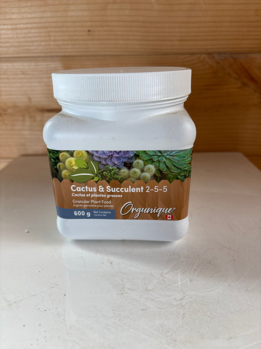 Cactus and succulent granular plant food