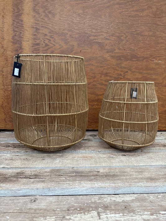 Torres & Tagus Metal Decor Basket