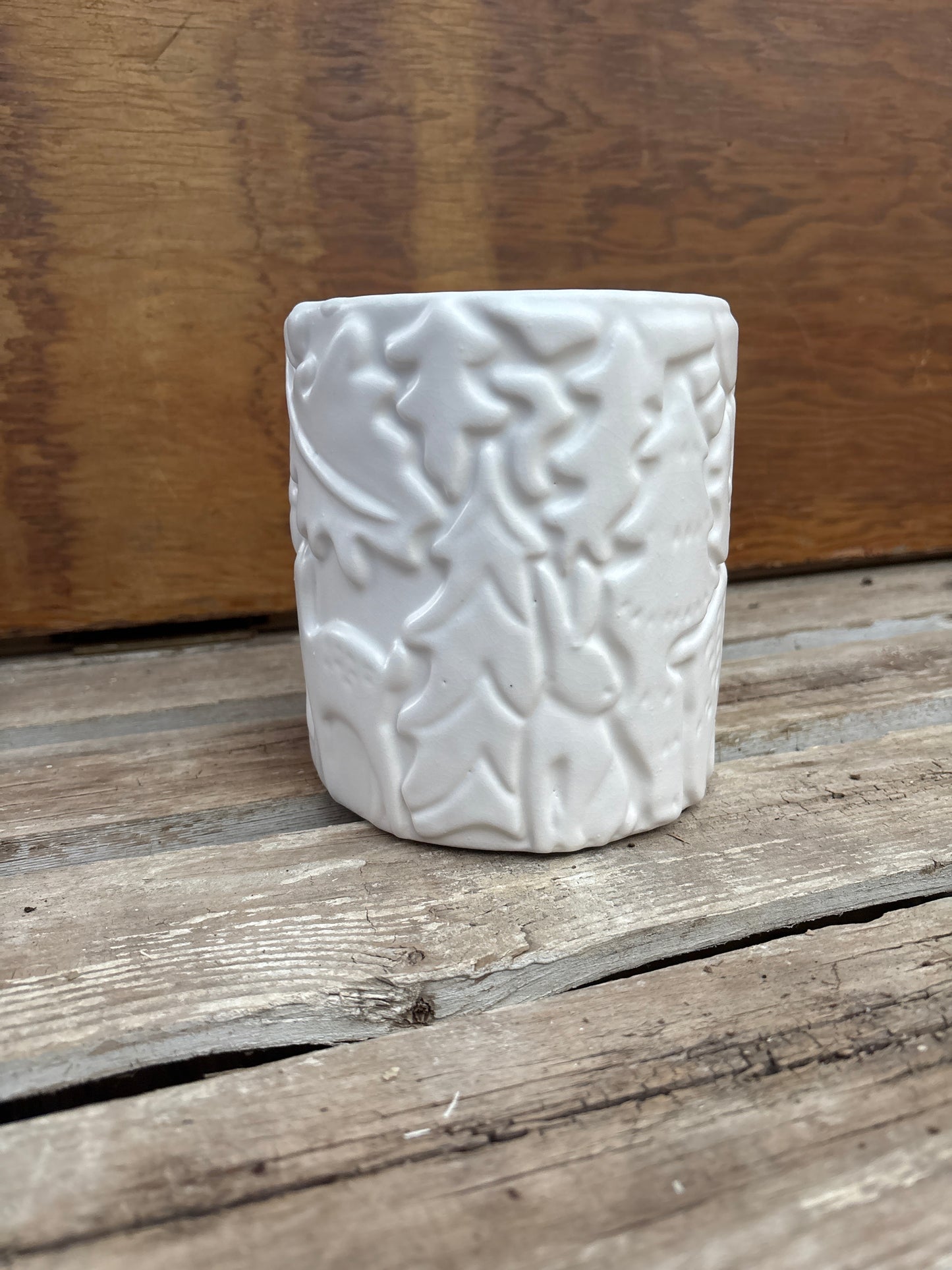 Woodland Animal Ceramic Pot