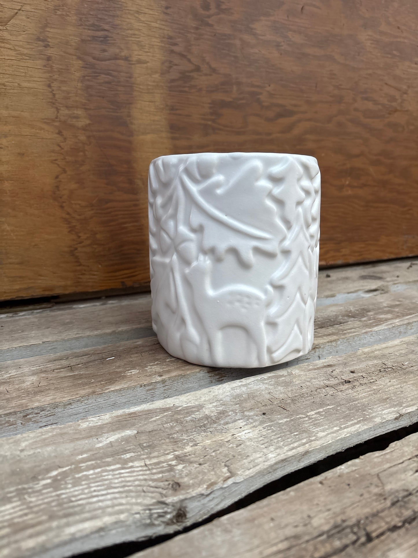 Woodland Animal Ceramic Pot