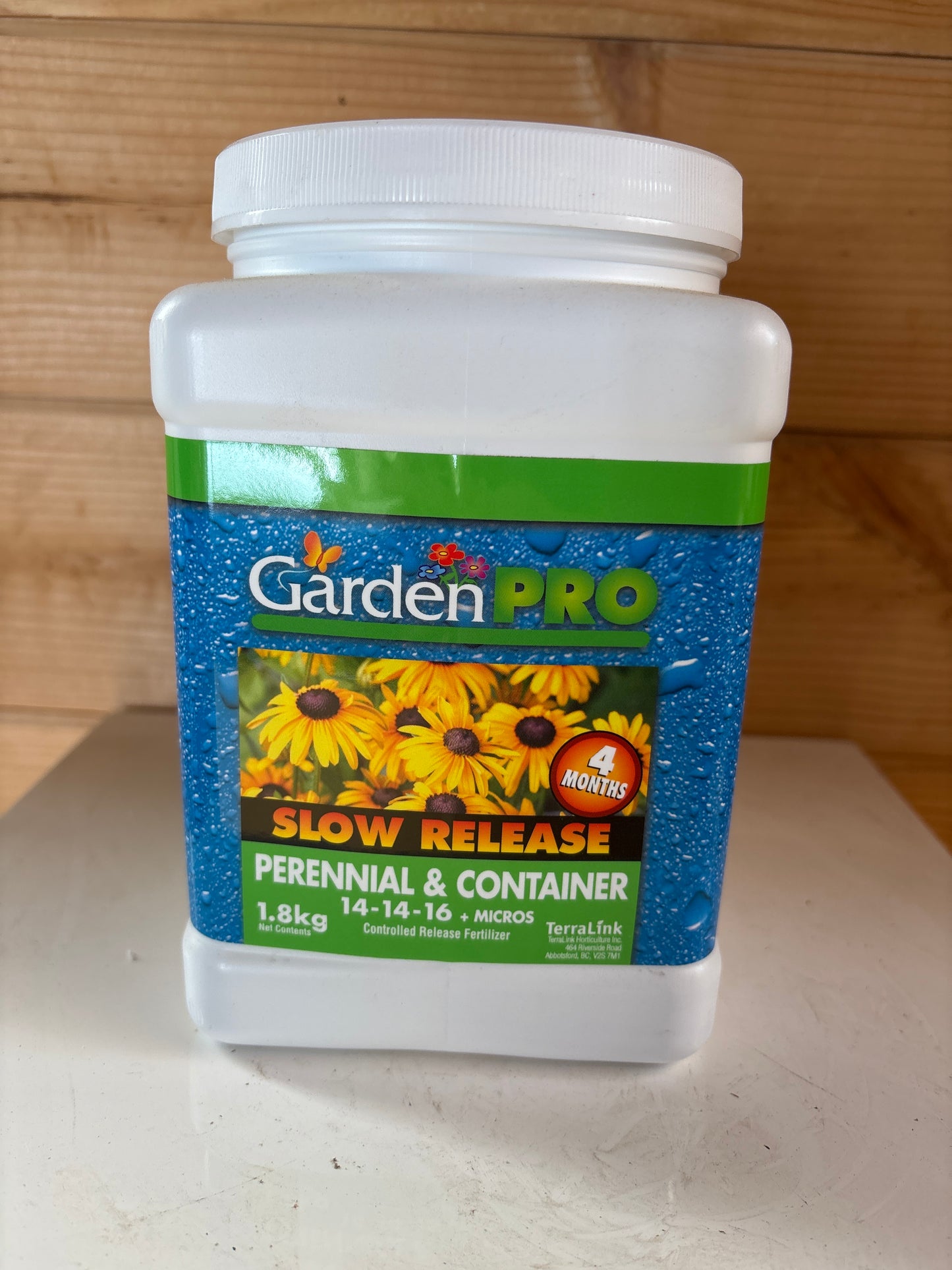 Garden pro slow release, perennial, and container