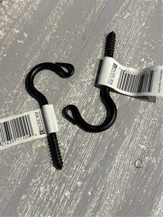 Screw in plant hook