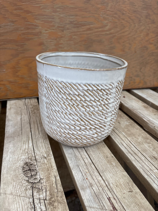 Gold Accent Pot