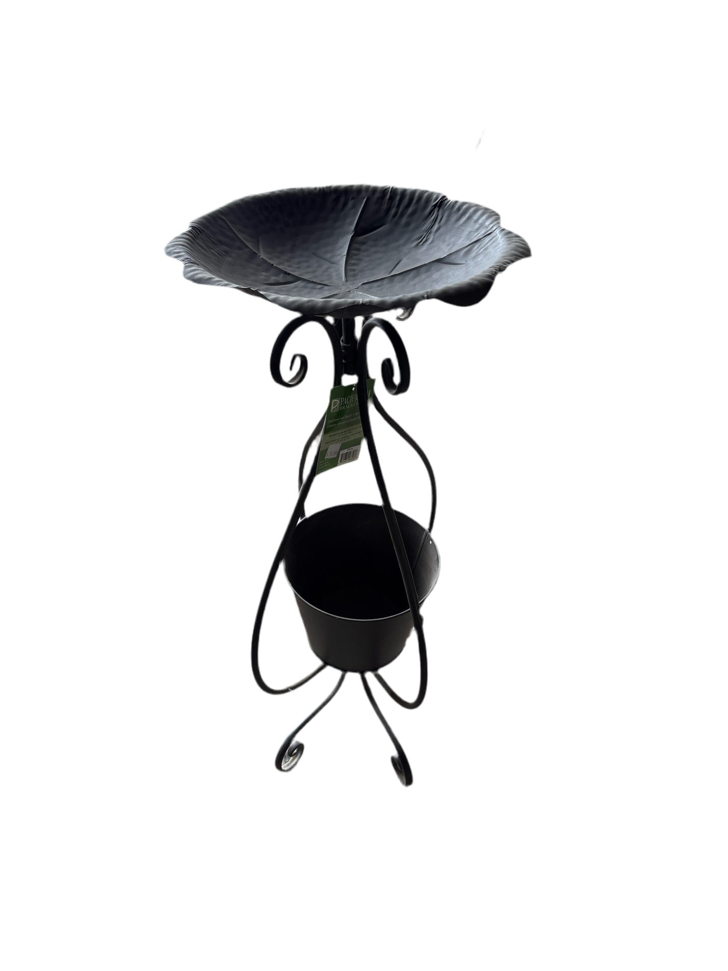 Birdbath and Garden Planter 8” Pot
