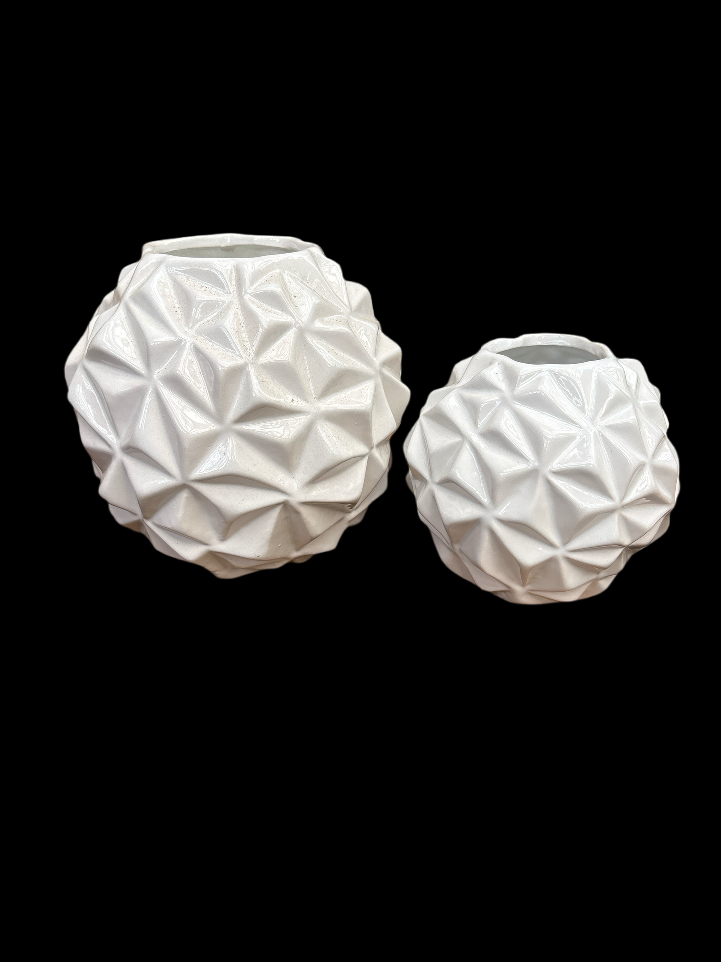 Crumble Ball Ceramic Vase