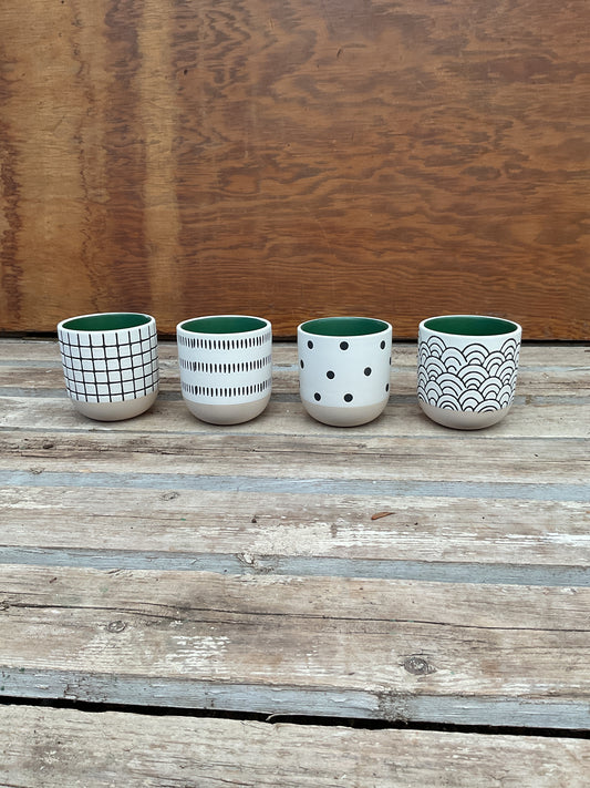 3.5” Ceramic pots