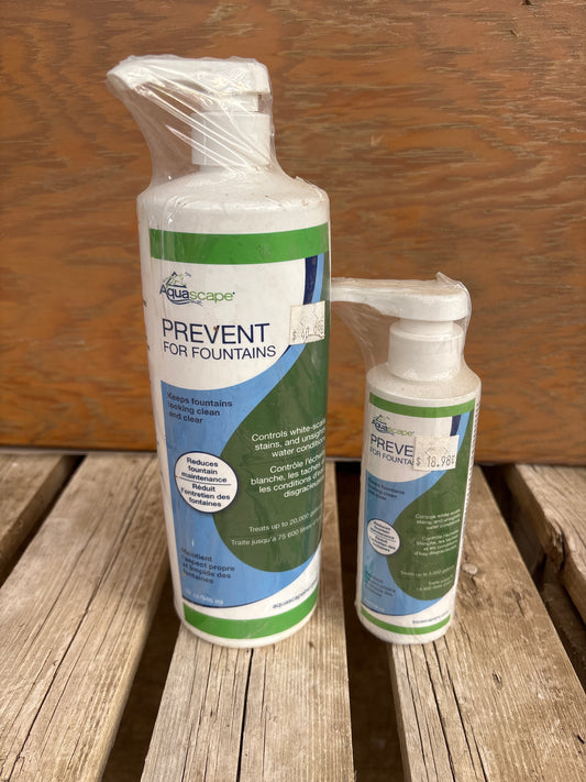 Aquascape prevent for fountains