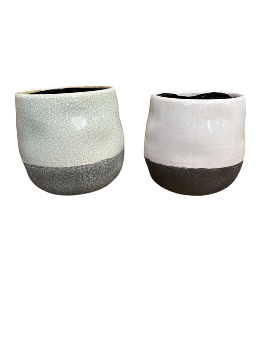 Corsica cer crackle 2 tone