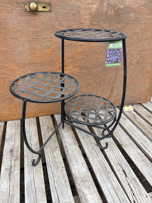 24” Foldable Weave Plant Stand