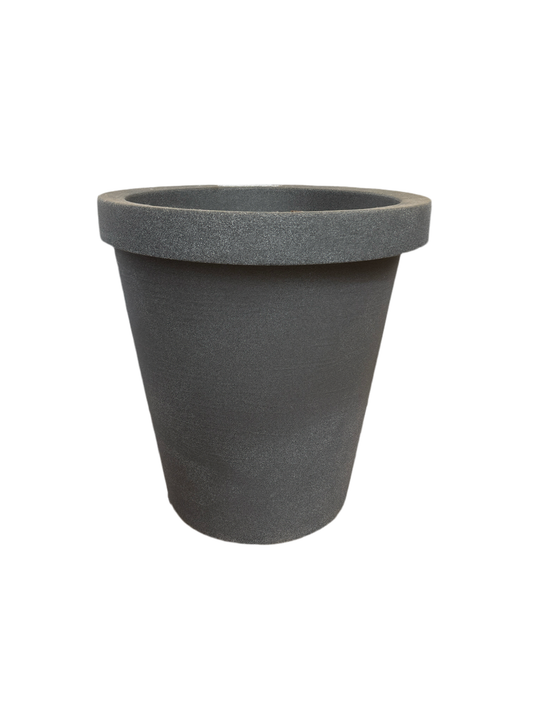 Solus round self watering planter