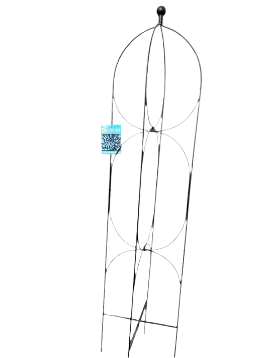 Circle foldable obelisk