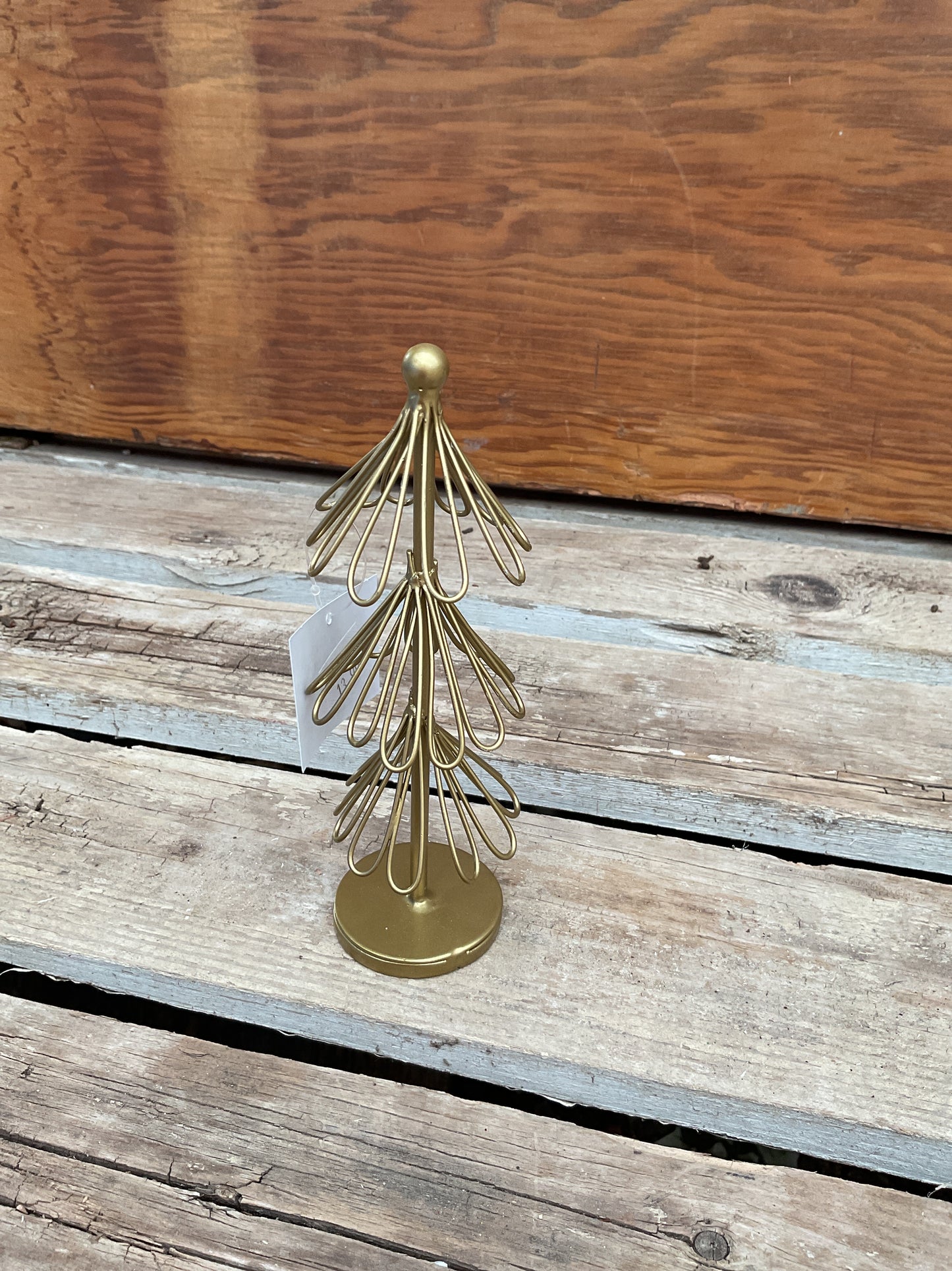 Gold Wire Tree Decor