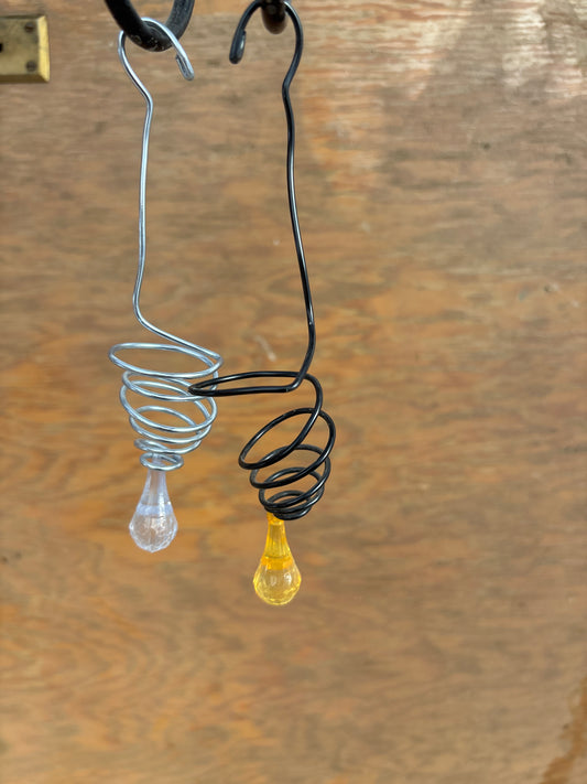 Spiral air plant hangers