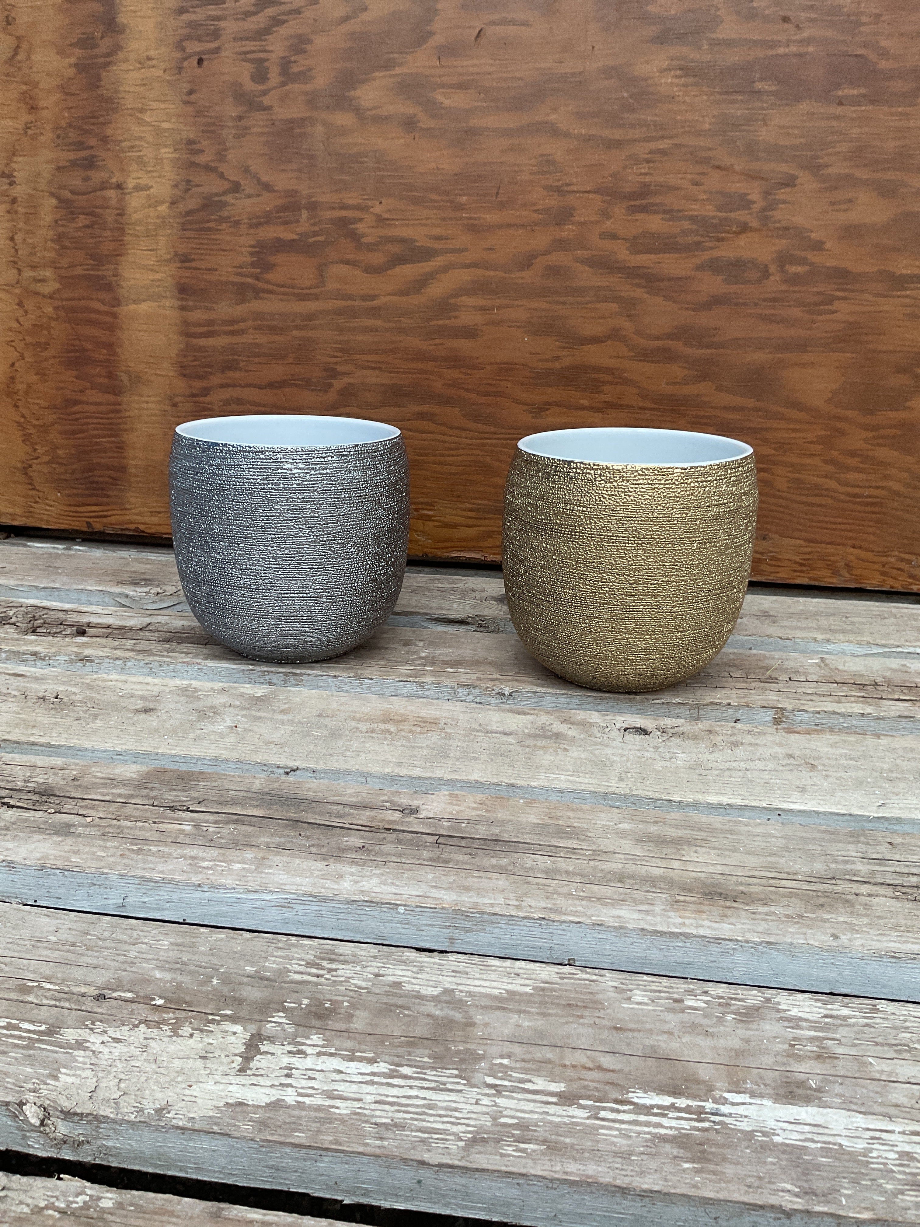 Pot Drop Brava Spun Textured Drop Pot Planter – Riverdene Garden Centre